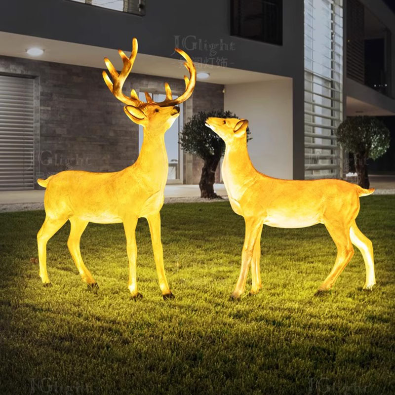 Outdoor Lighting Unique - Street Animals Lighting Landscaping Trendy Statue