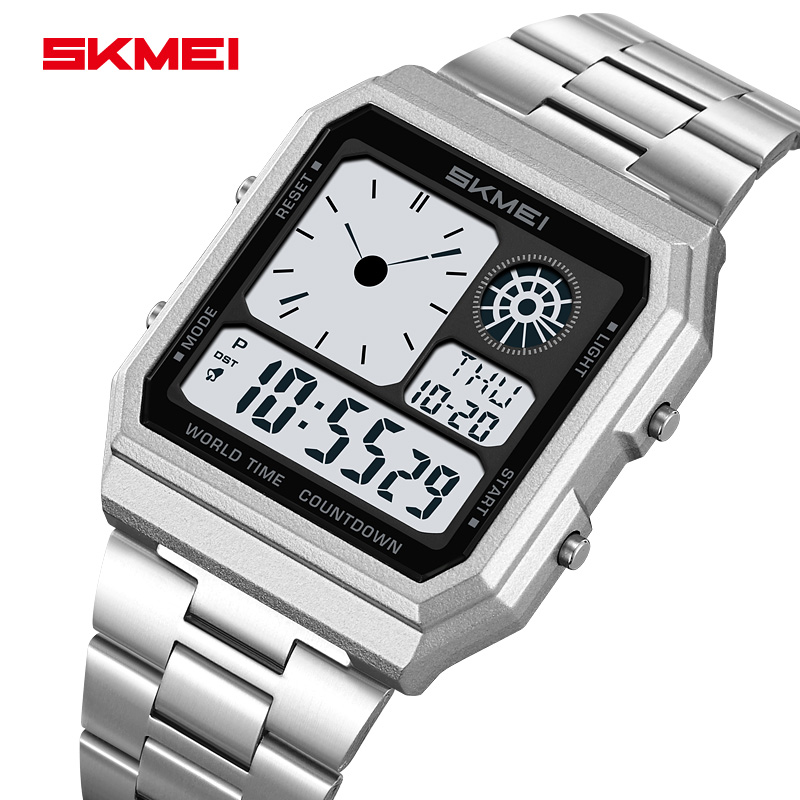 Outdoor Lighting Led Strip - SKMEI 2353 Stainless Steel Strip Wristwatches