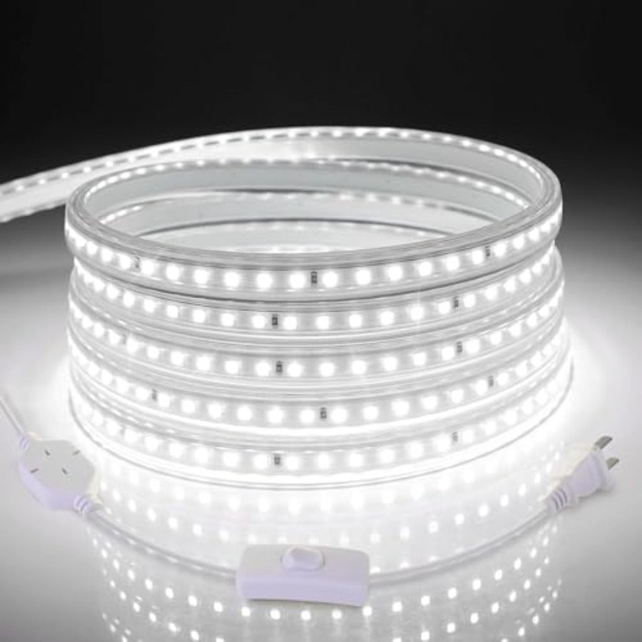 Outdoor Lighting Led Strip - LED Strip Lights, 240 LEDs, 6500K