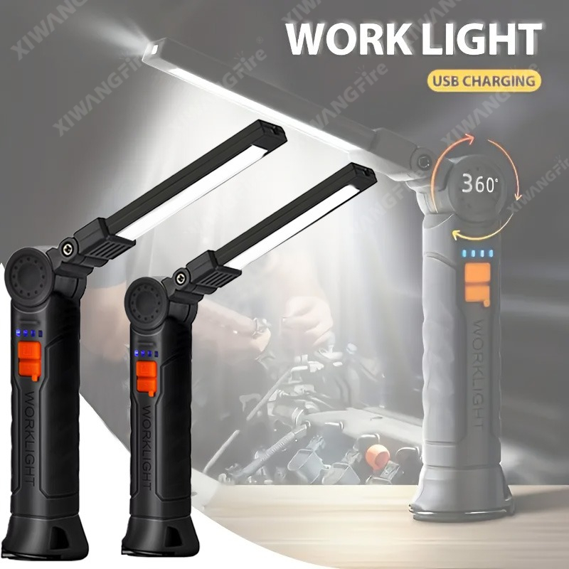 Outdoor Lighting Brands - Rechargeable LED Flashlight Work Light with