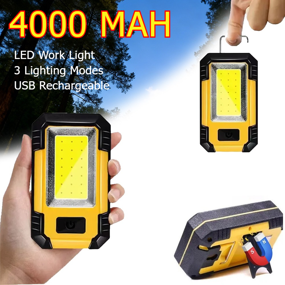 Outdoor Lighting Lowes - Rechargeable 4000MaH Work Light Super Bright