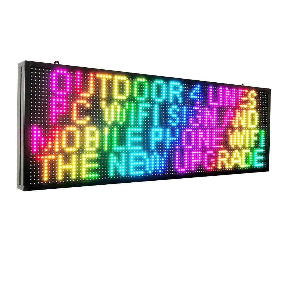 Outdoor Lighting For Store - P5 Business Store LED Advertising Board