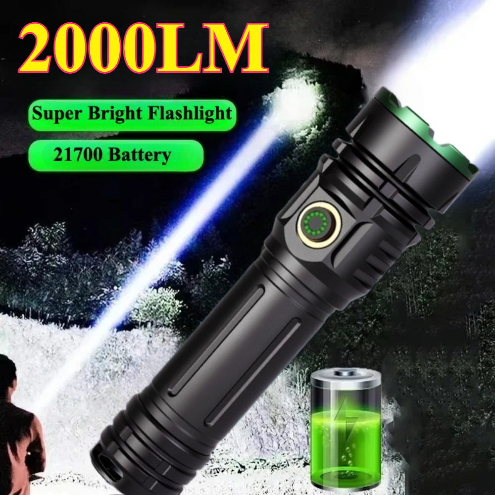 Outdoor Lighting Lowes - 2000LM Super Bright Led Flashlight Rechargeable