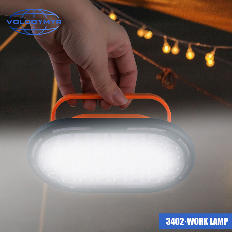 Outdoor Lighting Youtube - VOLODYMYR Outdoor Camping Solar Rechargeable Floodlight