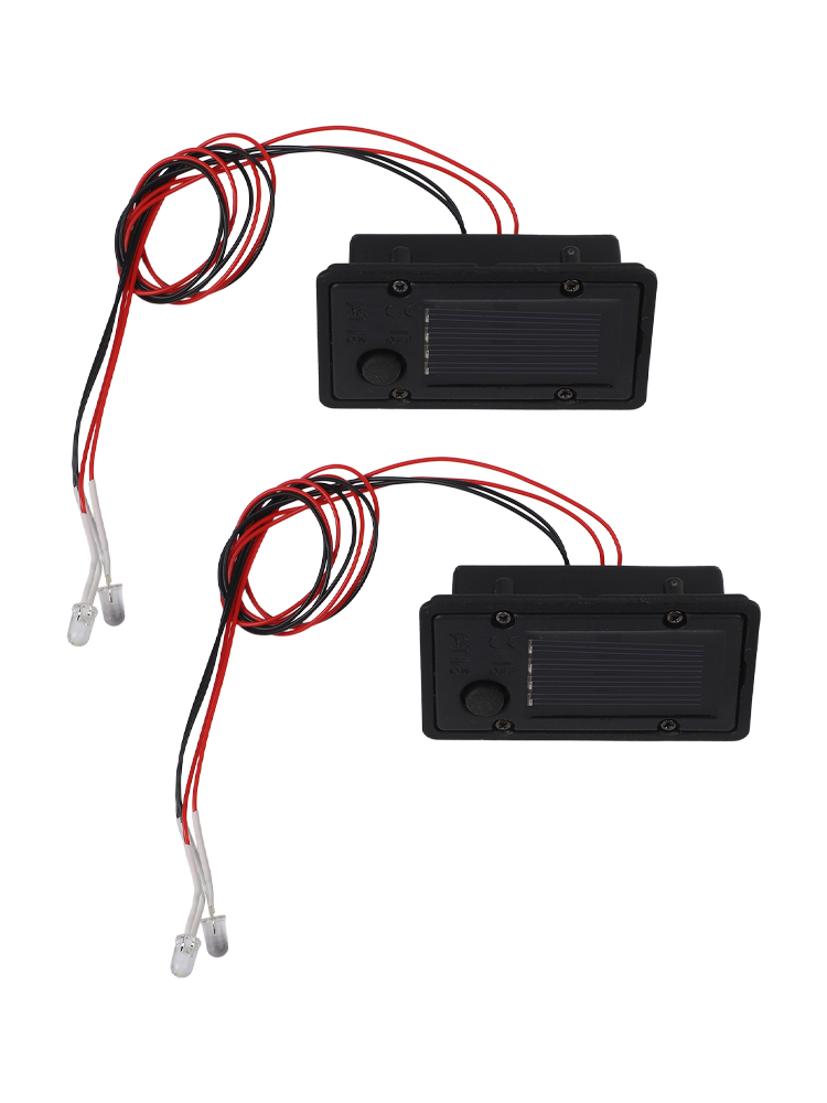 Outdoor Lighting Box - 2pcs Solar Light Boxes Replacement Top