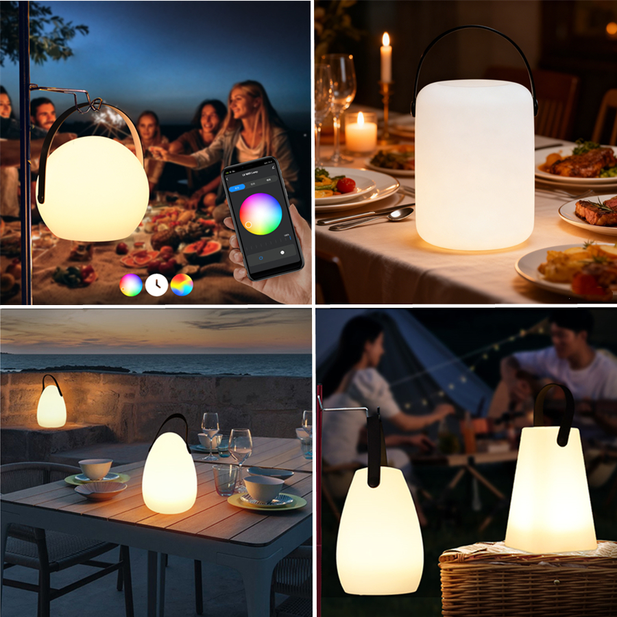 Outdoor Lighting Remote Control - Party Camping Colorful Portable Tuya APP