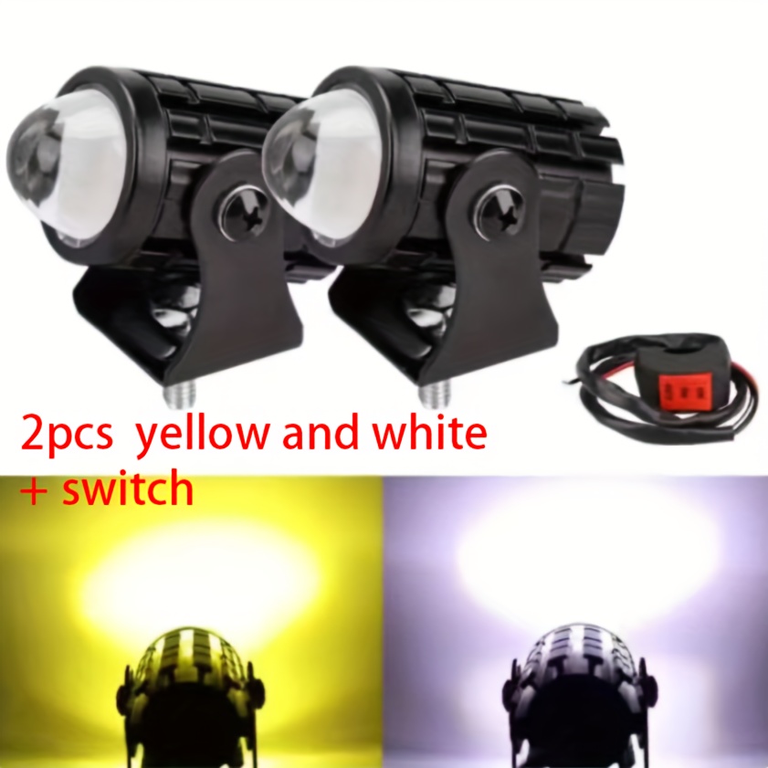 Outdoor Lighting No Wiring - Outdoor waterproof motorcycle LED lights motor