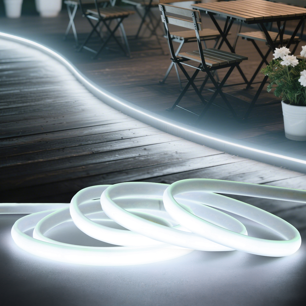 Outdoor Lighting Led Strip - 110V 220V COB LED Strip Outdoor