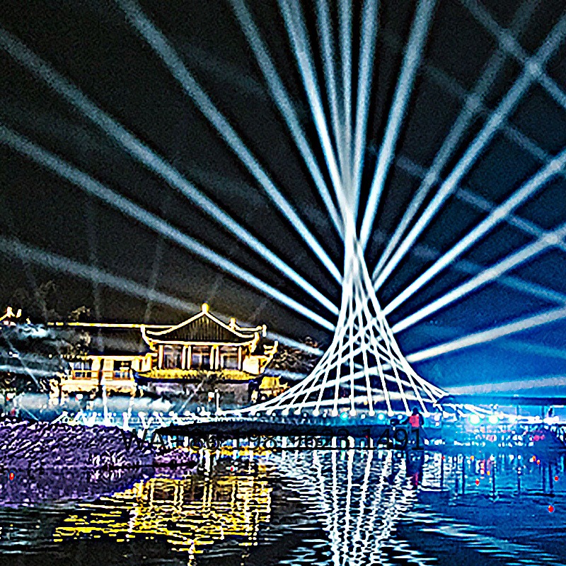 Lighting Wedding Outdoor - Outdoor RGB AnimationProjector Stage Strobe Effect