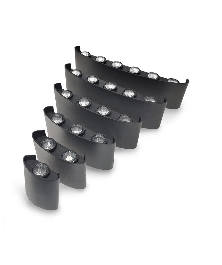 Up and Down LED Wall Lamp Wate - Outdoor Lighting Up And Down recension och pris