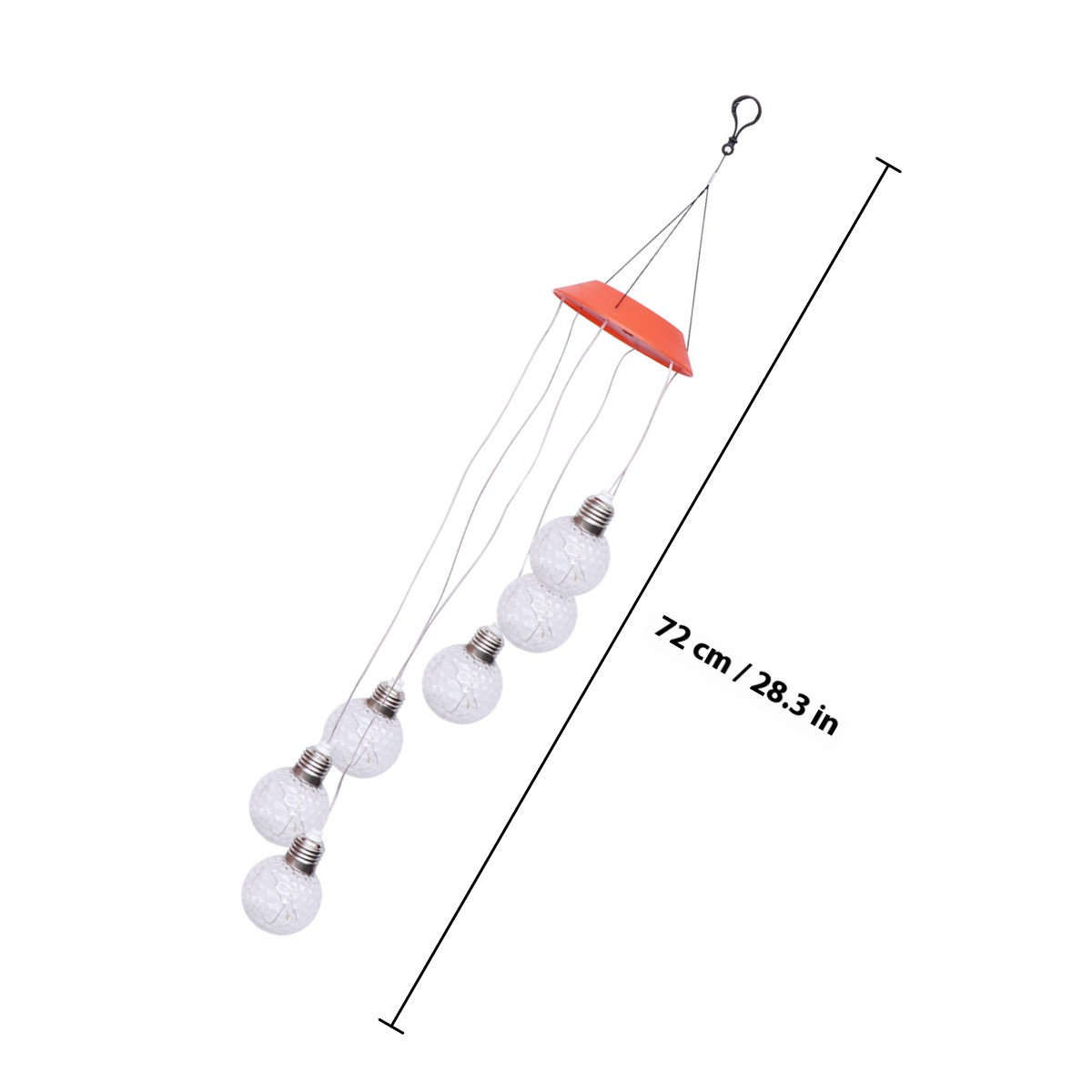 Solar Golf Ball Bulb Color Cha - Color Changing Outdoor recension och pris