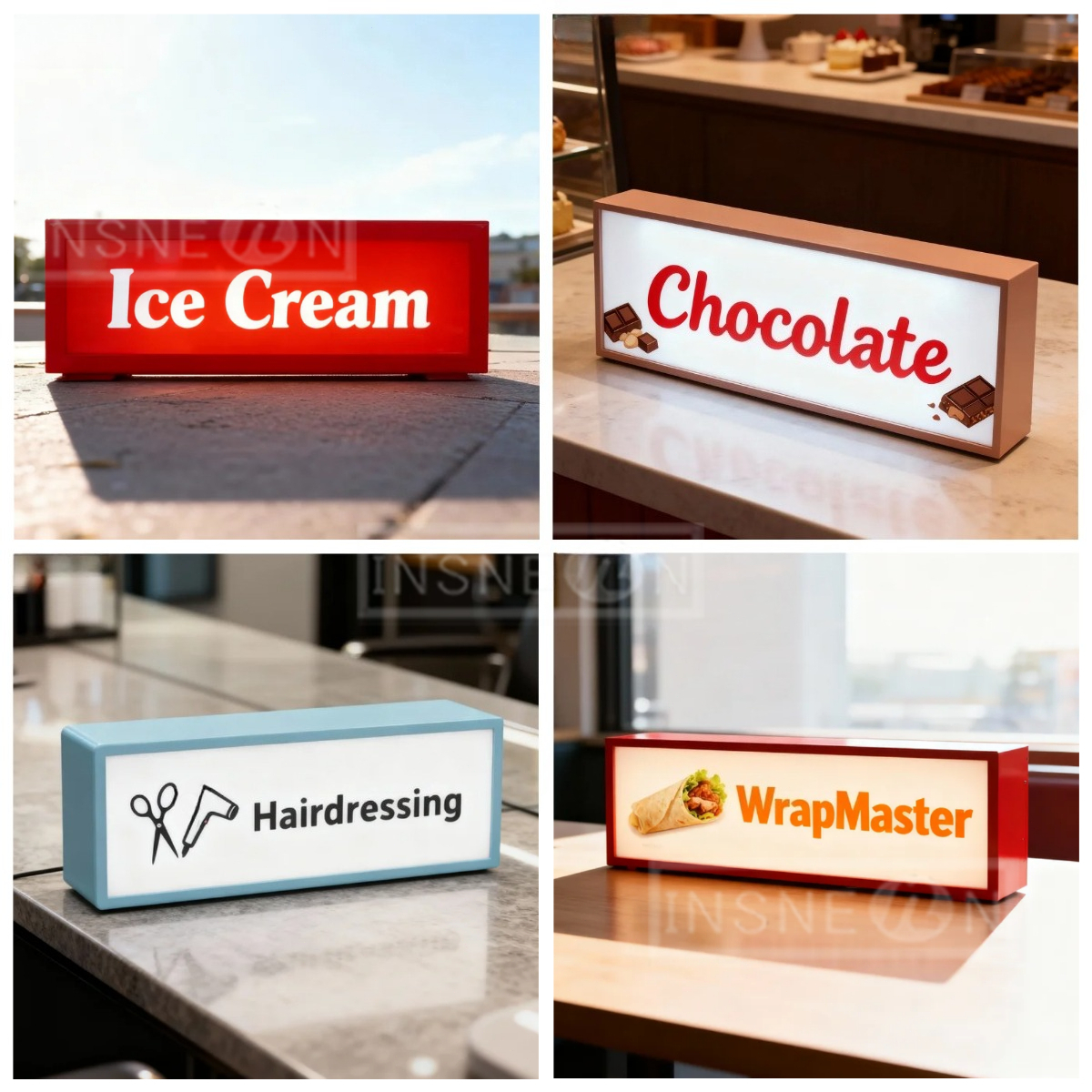Custom Light Box Acrylic Logo  - Outdoor Lighting Box recension och pris