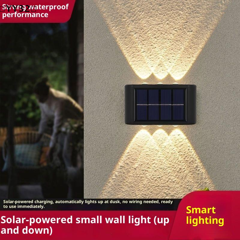 4-10 LED Solar Lamp Outdoor Wa - Outdoor Lighting Up And Down recension och pris