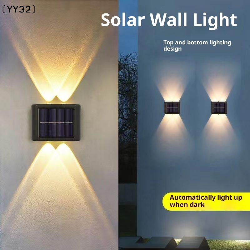 4-10 LED Solar Lamp Outdoor Wa - Outdoor Lighting Up And Down recension och pris