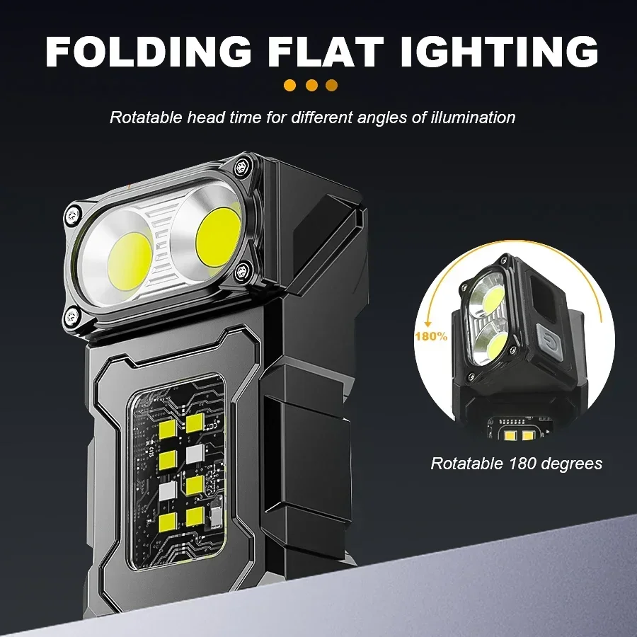 Mini Portable LED COB Flashlig - Outdoor Lighting Lowes recension och pris