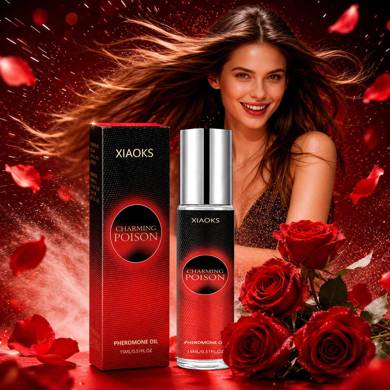 Women's Rose Pheromone Roll-On - Outdoor Lighting Unique recension och pris