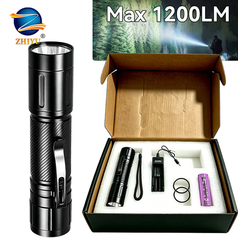 1200LM Fixed Focus LED Flashli - Outdoor Lighting Brands recension och pris