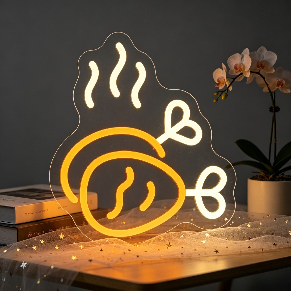 Roasted Chicken Drumstick Neon - Outdoor Lighting For Store recension och pris
