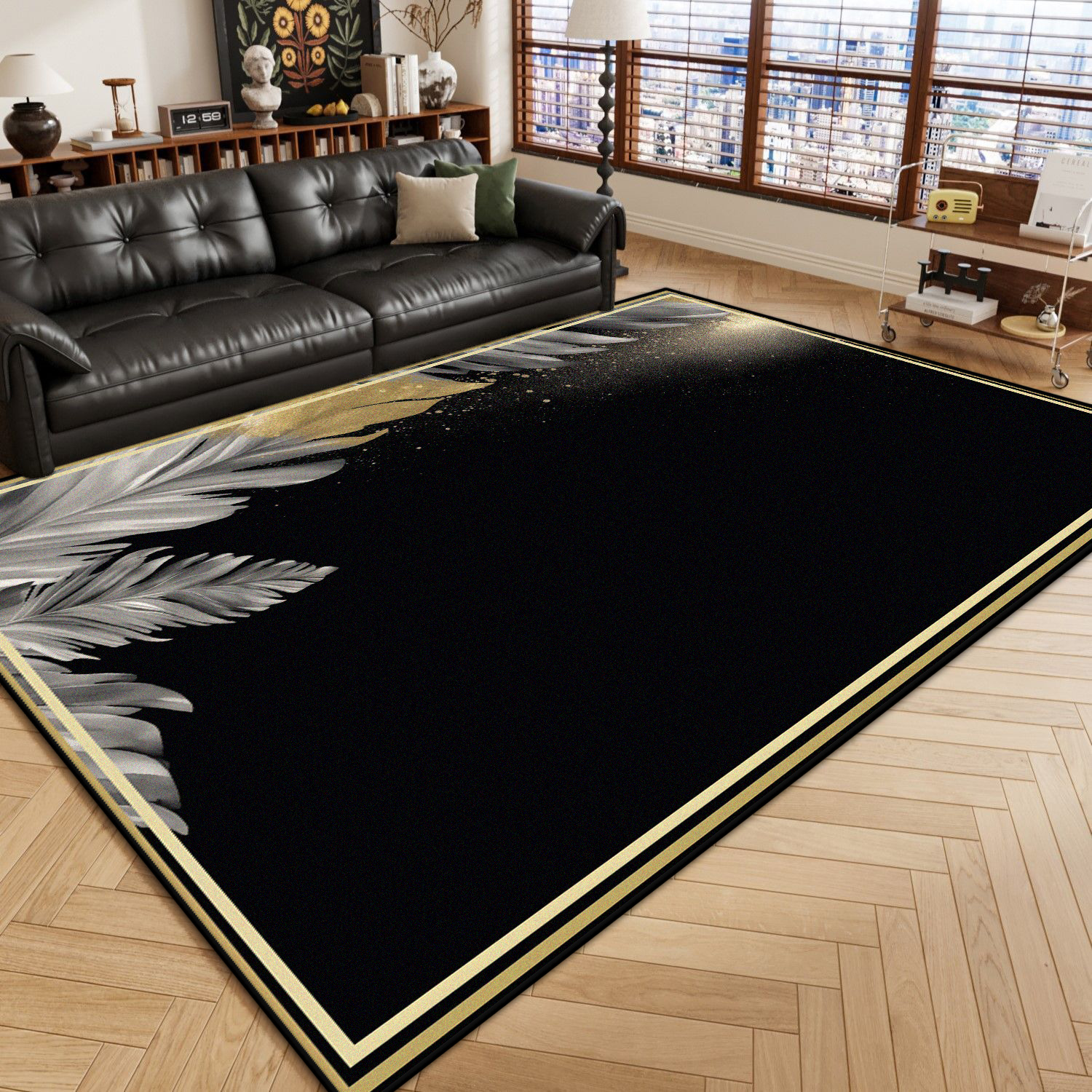 Modern Light Luxury Black Carp - Outdoor Lighting Online recension och pris