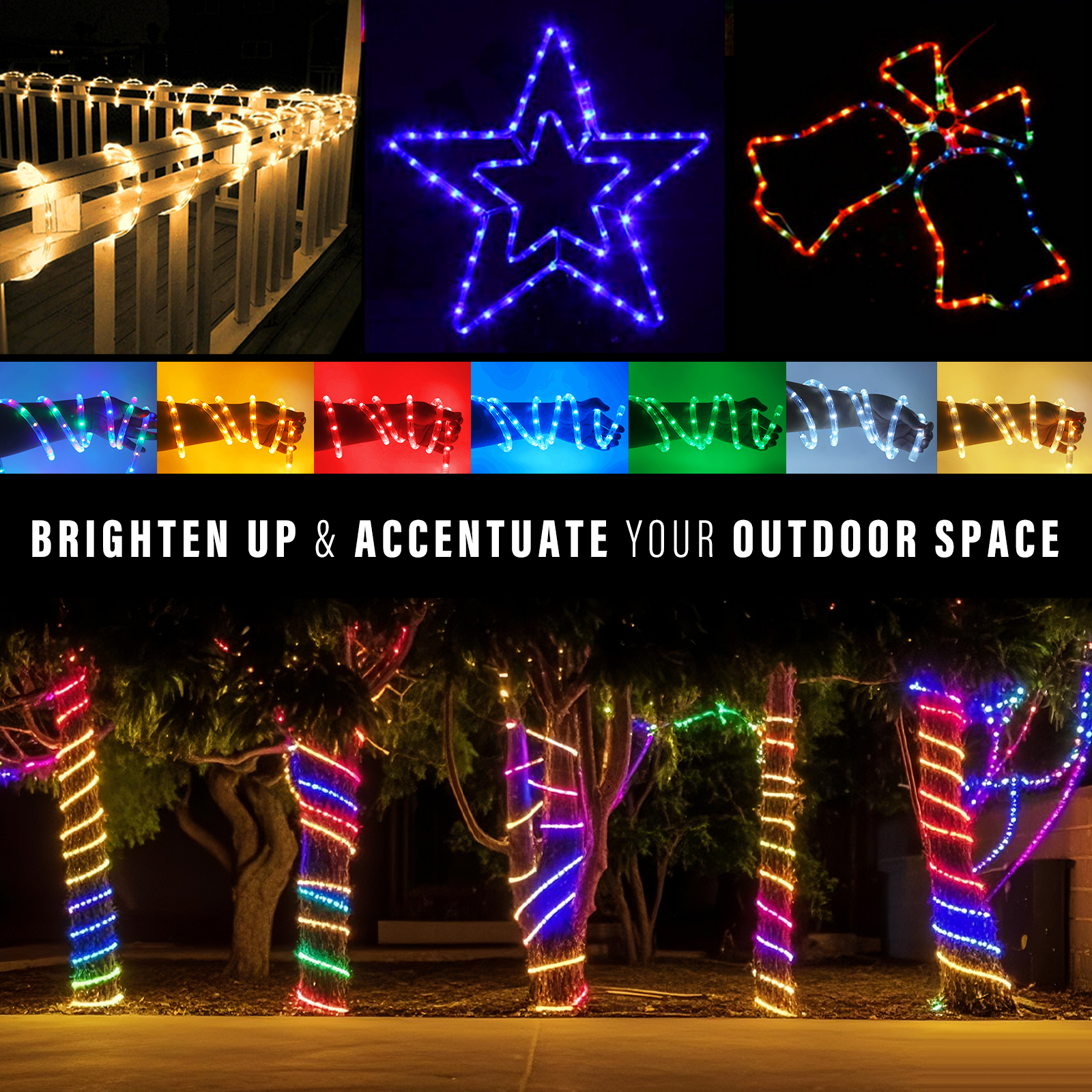 360 Neon Strip Light AC 220V R - Outdoor Lighting Youtube recension och pris