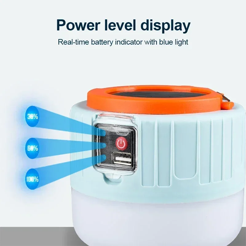 LED Solar Camping Light Power  - Outdoor Lighting Remote Control recension och pris