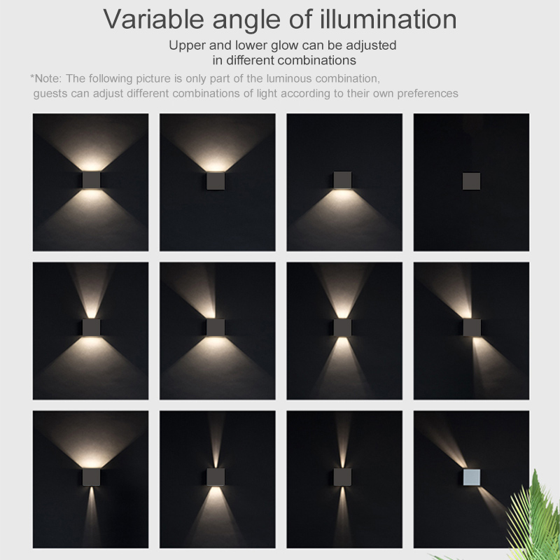 LED Wall Lamps 7W Cold White W - Outdoor Lighting Up And Down recension och pris