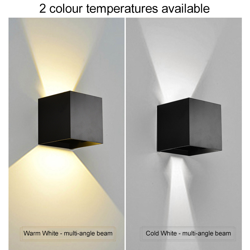LED Wall Lamps 7W Cold White W - Outdoor Lighting Up And Down recension och pris