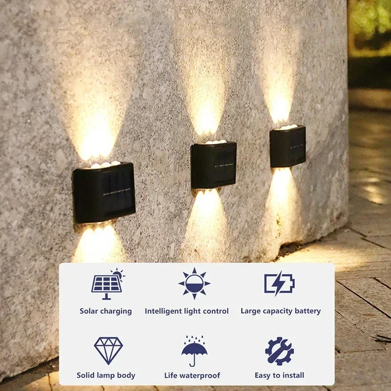 COB Solar Wall Lamp Outdoor Wa - Wall Lighting Outdoor recension och pris