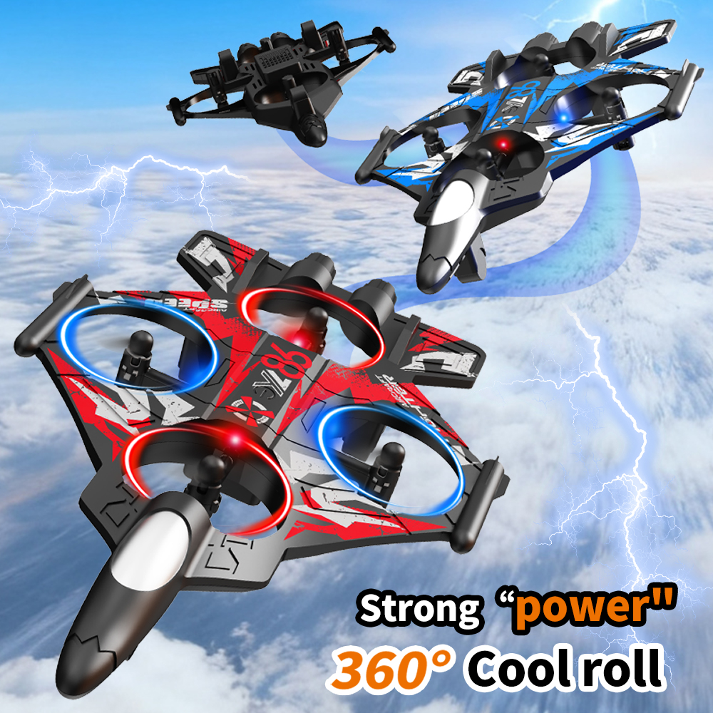 Fighter Jet Drone With Screen  - Outdoor Lighting Remote Control recension och pris