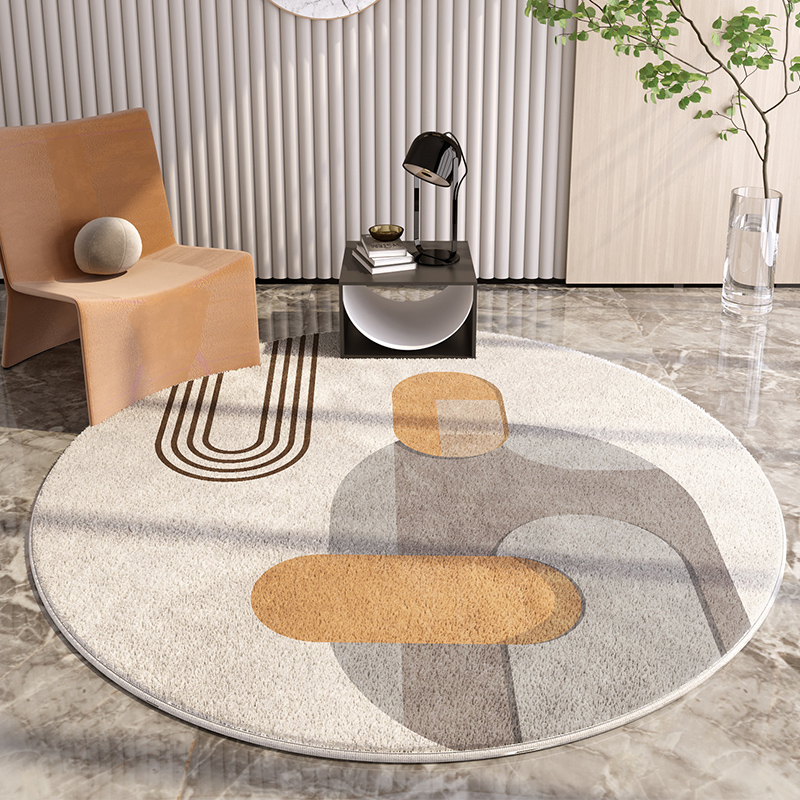 Round Light Luxury Lounge Rug  - Outdoor Lighting Garage recension och pris