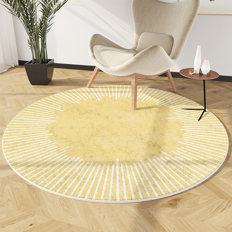 Round Light Luxury Lounge Rug  - Outdoor Lighting Garage recension och pris