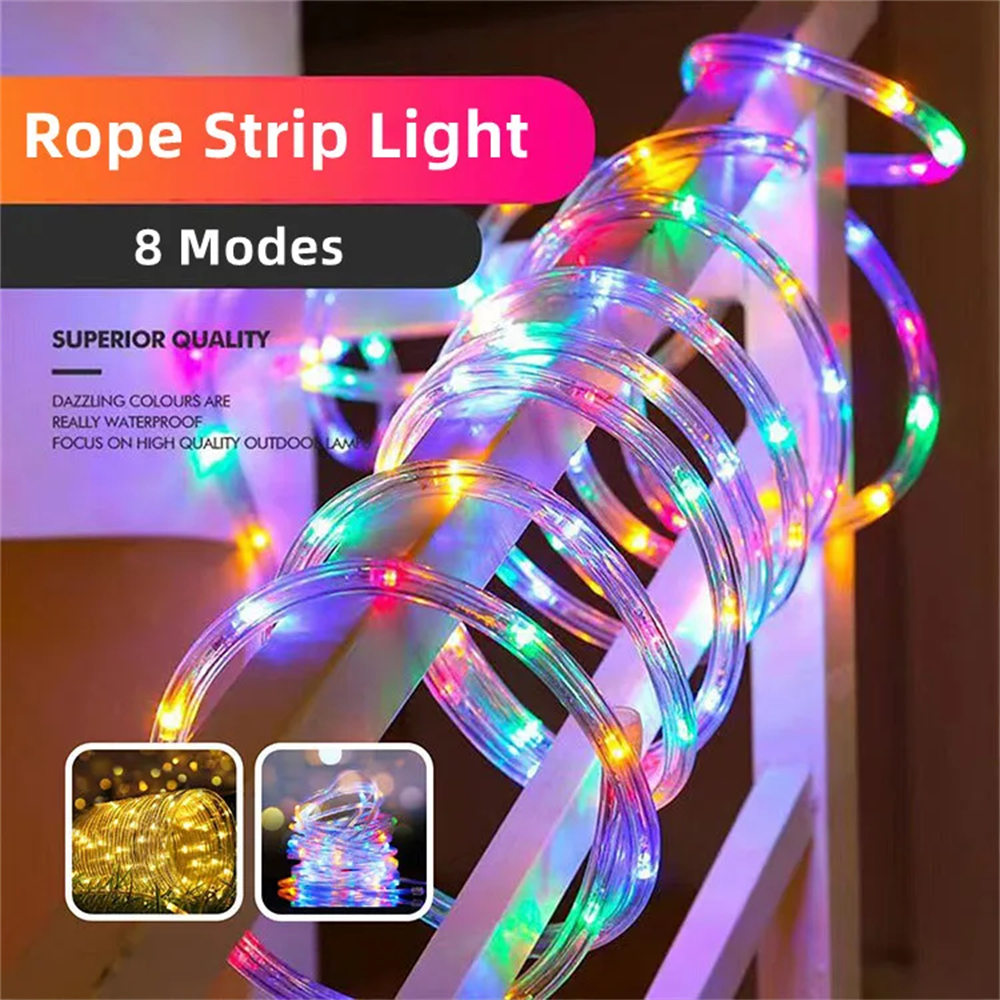 LED Solar Strip Rope Tube Fair - Outdoor Lighting Led Strip recension och pris