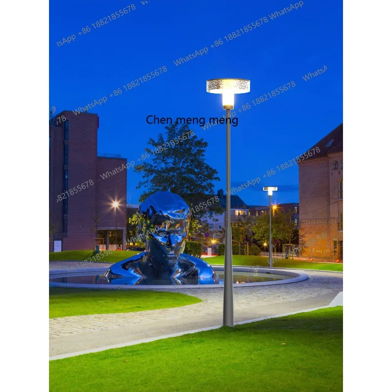 Outdoor Modern Simple Garden S - Outdoor Lighting Pole recension och pris