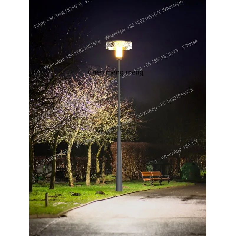 Outdoor Modern Simple Garden S - Outdoor Lighting Pole recension och pris