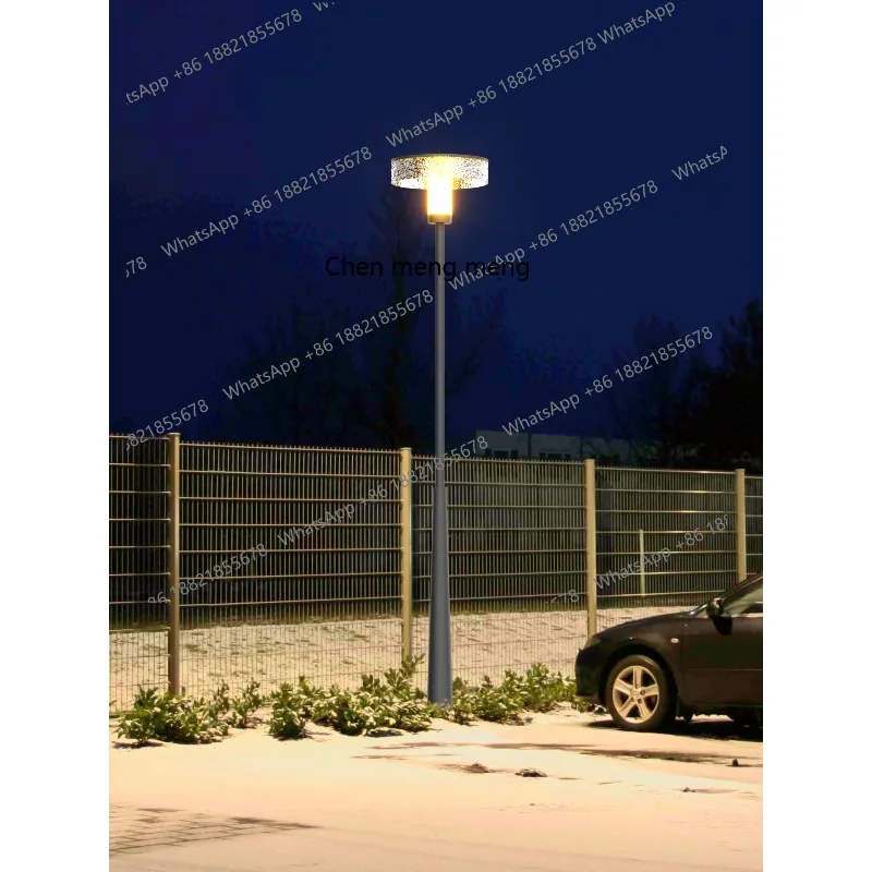 Outdoor Modern Simple Garden S - Outdoor Lighting Pole recension och pris