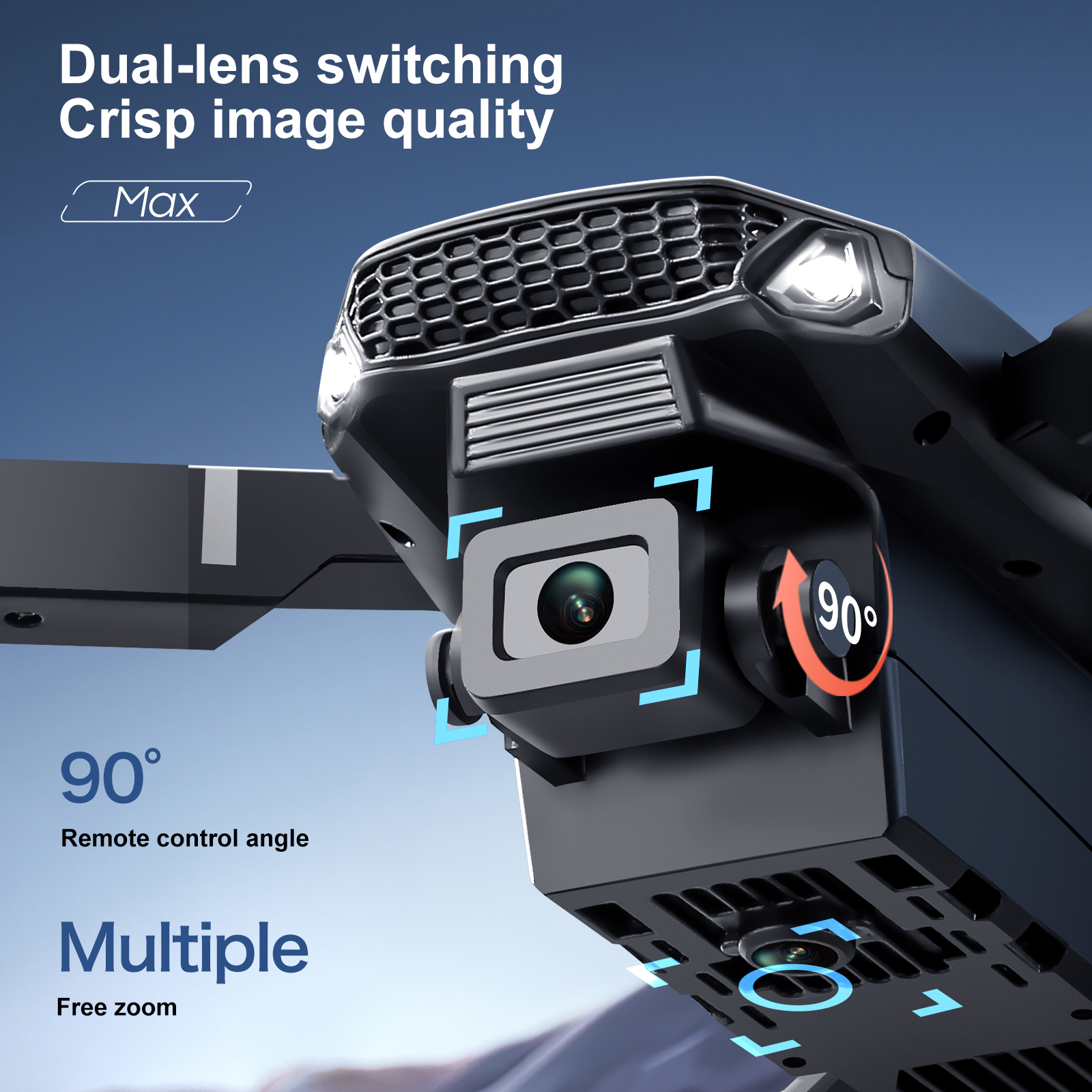 2025 New E88 E99 Pro Max RC Qu - Outdoor Lighting Remote Control recension och pris