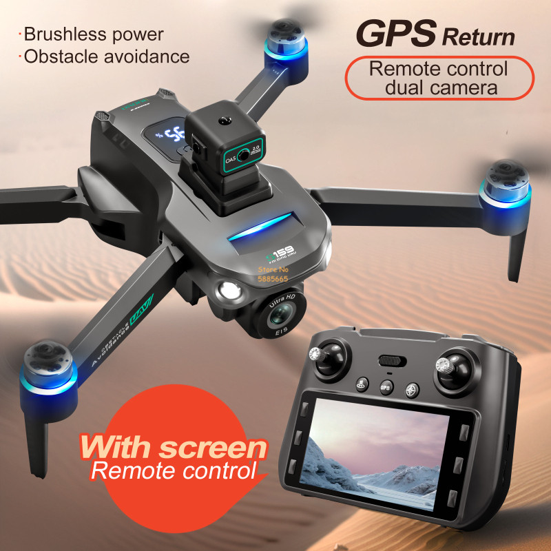 8K Dual Camera 5G WIFI FPV Rem - Outdoor Lighting Box recension och pris