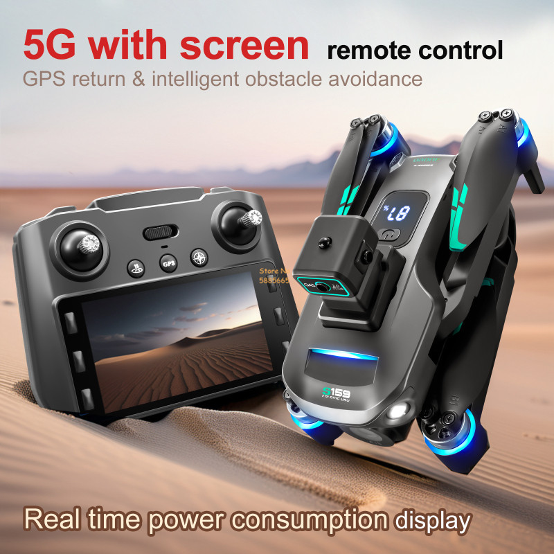 8K Dual Camera 5G WIFI FPV Rem - Outdoor Lighting Box recension och pris