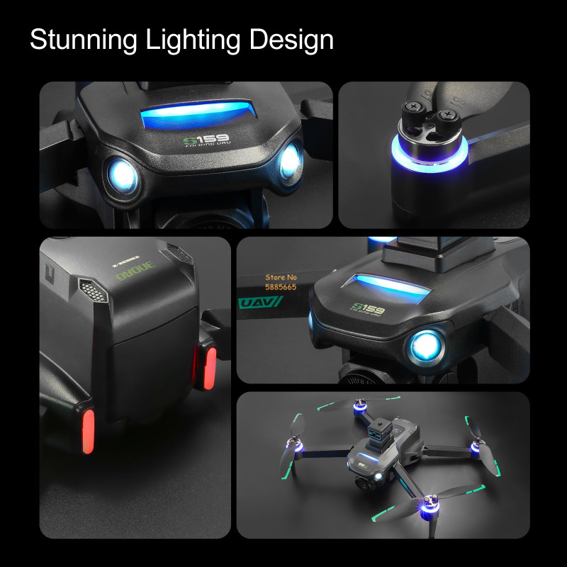 8K Dual Camera 5G WIFI FPV Rem - Outdoor Lighting Box recension och pris