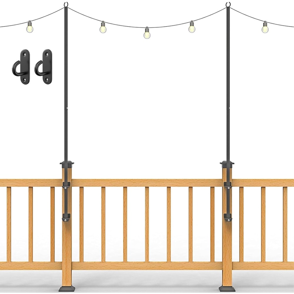 2 pack string light poles - st - Wall Lighting Outdoor recension och pris