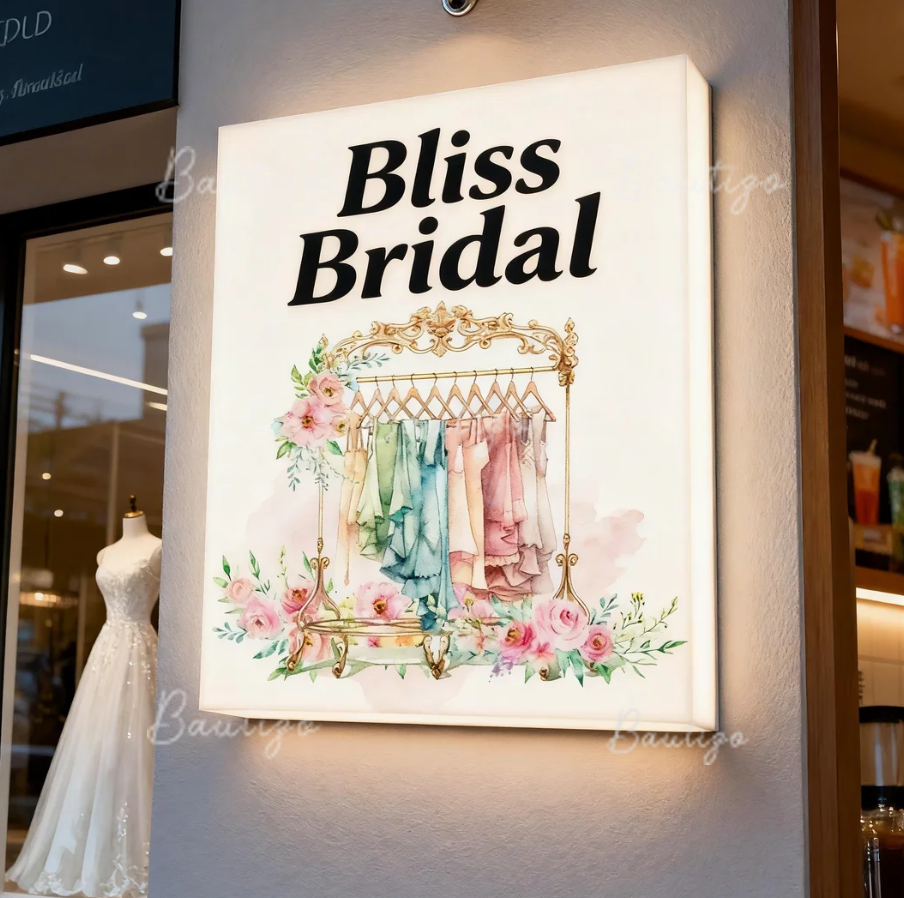 Bliss Bridal Single Sided Ligh - Outdoor Lighting For Store recension och pris