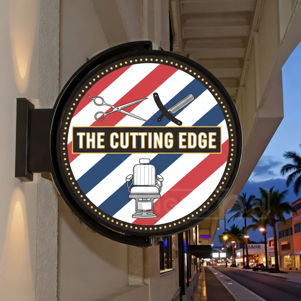 Custom Logo Rotating Light Box - Outdoor Lighting Box recension och pris