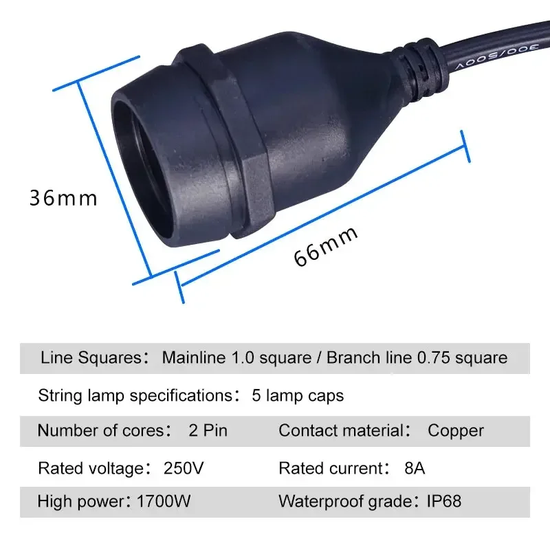 Outdoor E27 Threaded Head Lamp - Outdoor Lighting Led Strip recension och pris