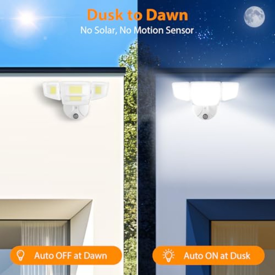 90W Dusk to Dawn Outdoor Light - Outdoor Lighting Garage recension och pris