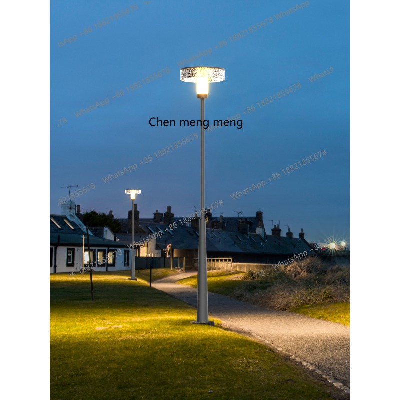 Outdoor Modern Simple Garden S - Outdoor Lighting Pole recension och pris