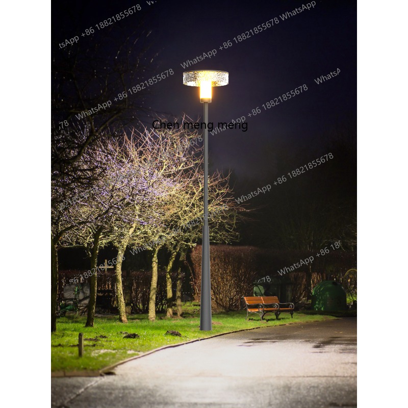 Outdoor Modern Simple Garden S - Outdoor Lighting Pole recension och pris