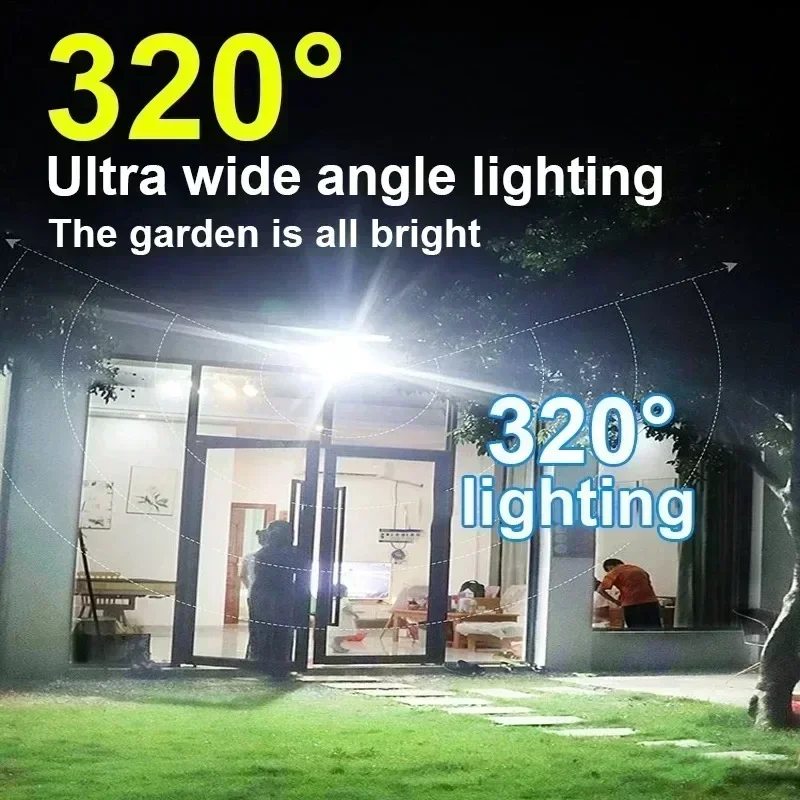 12000LM Powerful Solar Wall La - Outdoor Lighting Brands recension och pris