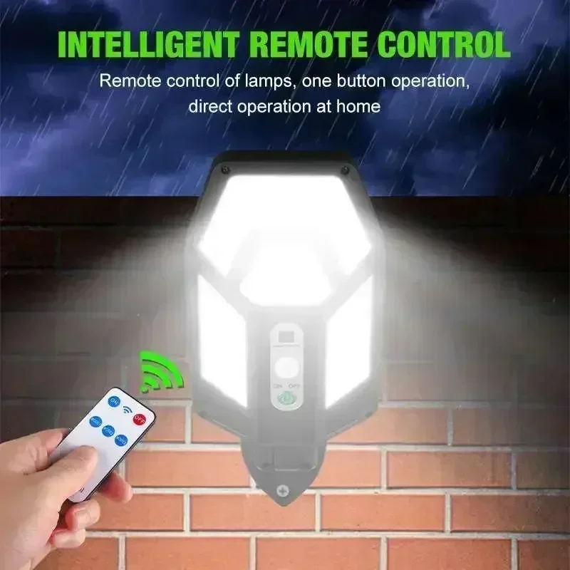 12000LM Powerful Solar Wall La - Outdoor Lighting Brands recension och pris
