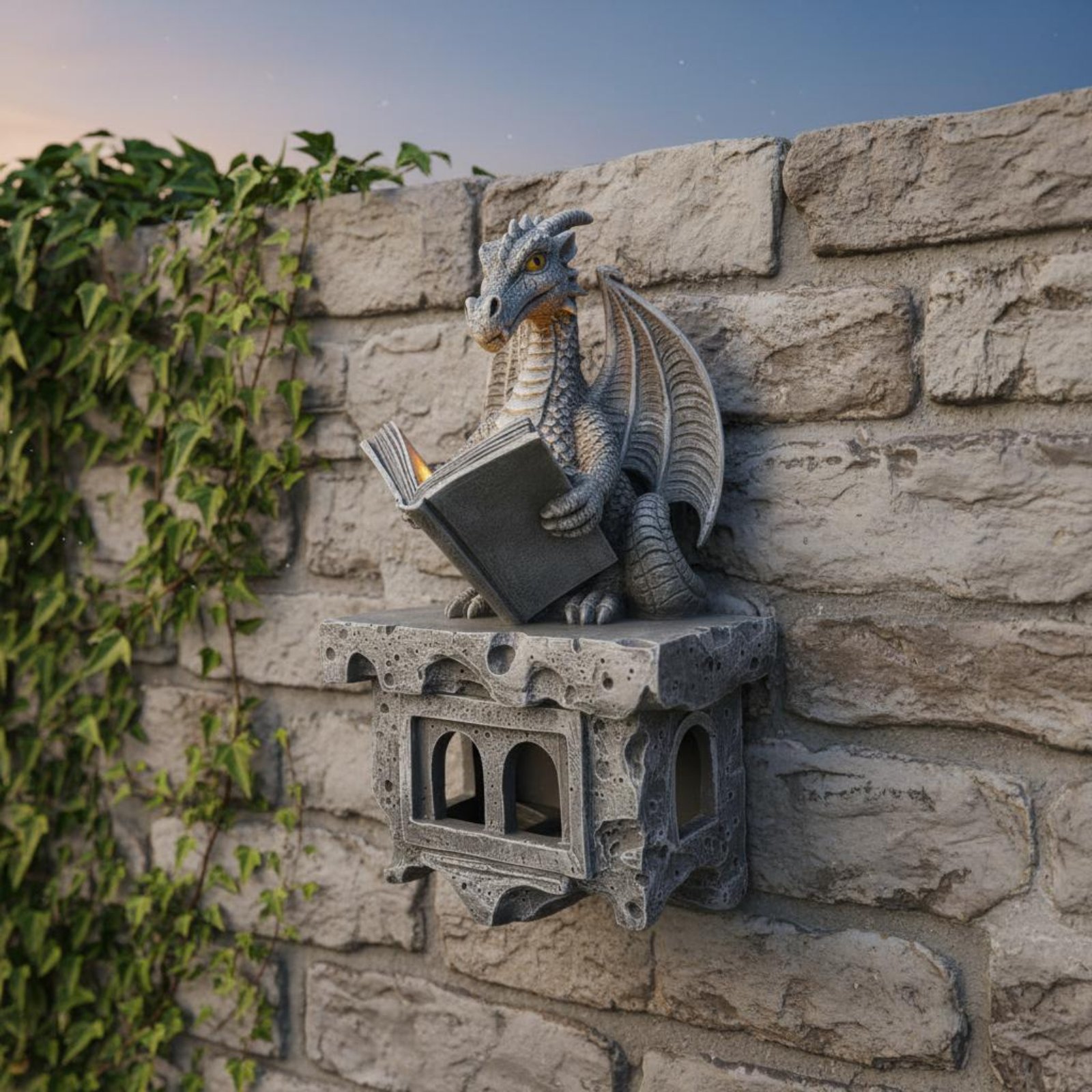 Solar Wyvern Wall Shine Auto O - Wall Lighting Outdoor recension och pris