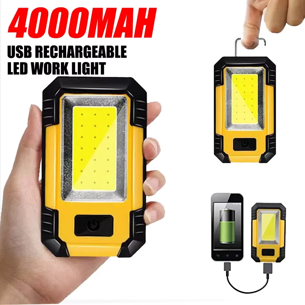 Rechargeable 4000MaH Work Ligh - Outdoor Lighting Lowes recension och pris